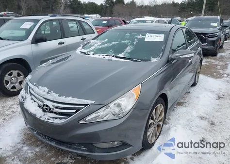 2014 Hyundai Sonata Se z USA, uszkodzony, nr VIN 5NPEC4ACXEH848362